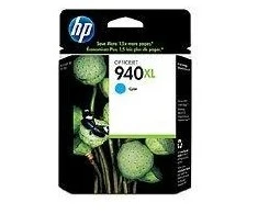 Hewlett Packard (HP) „HP no.940XL Cyan Officejet“ rašalo kasetė (1 400 puslapių)