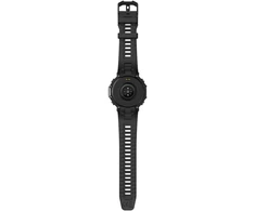 Išmanusis laikrodis Amazfit T-Rex 3, Nerudijančio plieno korpusas su onikso spalvos silikoniniu dirželiu