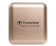 TRANSCEND 4TB Išorinis kietasis diskas SSD ESD420G USB 20Gbps Type C Magsafe Gold