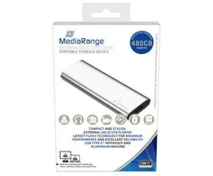 Išorinis kietasis diskas SSD|MEDIARANGE|Skaitymo greitis 450 MB/s|Rašymo greitis 420 MB/s|Form factor M.2|NVMe Yes| 480 GB|MR1102