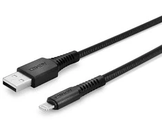 Kabelis - LINDY 2m USB Type A į Lightning kabelis, 480Mbps, juodas