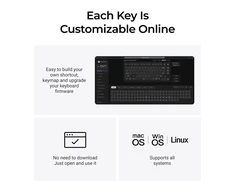 Belaidė mechaninė klaviatūra Keychron V1 Ultra Wireless | Hot Swappable | RGB | Banana tipo jungikliai