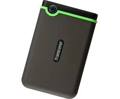 TRANSCEND StoreJet 25M3 2TB išorinis kietasis diskas, atsparus smūgiams