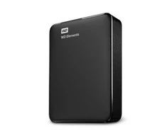 Western Digital Išorinis kietasis diskas Western Digital Elements Išorinis kietasis diskas HDD 4TB USB3 WDBU6Y0040BBK-WESN Juodas