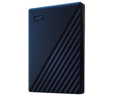 Išorinis kietasis diskas HDD WESTERN DIGITAL My Passport for Mac WDBA2F0050BBL-WESN 5TB USB-C USB 3.2 Colour Midnight Mėlyna WDBA2F0050BBL-WESN