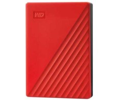 Išorinis kietasis diskas HDD Western Digital My Passport (6TB, USB 3.2) Raudona