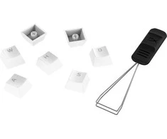 Pakaitiniai klavišai HyperX Full key Set Keycaps, baltos spalvos