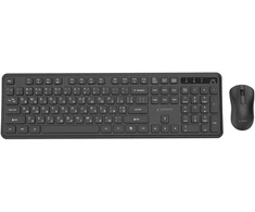 Klaviatūra Gembird KBS-WPS-01-W Slim Pro Business wireless desktop set, juodas, RU išdėstymas