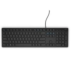 Dell multimedijos klaviatūra KB216, RUS, Juoda 580-ADGR