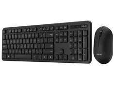 Klaviatūra Asus CW100 | Klaviatūros ir pelės rinkinys | Wireless | Estonian | Juodas | RF 2.4GHz
