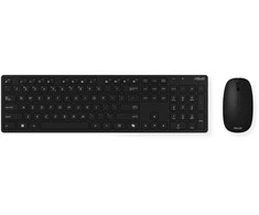 Klaviatūra +Optinė belaidė pelė W5000/Juodas 90XB0430-BKM3K0 ASUS
