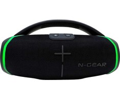 Garsiakalbis N-gear Nešiojama kolonėlė N-GEAR NRG200 Juodas Portable/Wireless Bluetooth NRG200