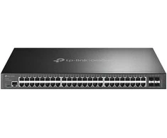 Šakotuvas Tinklo komutatorius - TP-Link Omada SG3452X Valdomas L2+ Gigabit Ethernet 1U Juoda