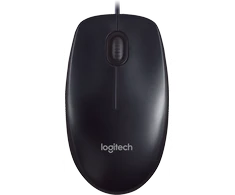 Optinė pelė su laidu Logitech M90 juoda