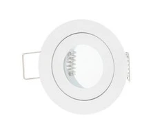 Įmontuojamas šviestuvas, hermetinis MR11 apvalus, baltas, LED line