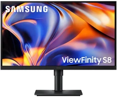 LCD Monitorius SAMSUNG 27 " 5120 x 2880 pikselių 5K Ultra HD Native aspect ratio 16:9 LCD Flat LS27H802EFAXEN