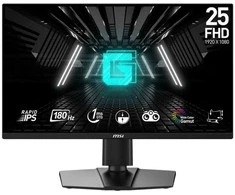 Monitorius MSI G255PF E2 24,5 colio Rapid IPS FHD 180Hz 300cd/m2 1ms 2xHDMI DP Pivot