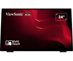 Monitorius ViewSonic TD2465 / 24" / Touch / Panel VA / 1920x1080 / 16:9 / 60Hz / Matinis / 7 ms / Garsiakalbiai