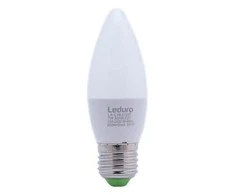 Lemputė|LEDURO|Energijos sąnaudos 7 vatai|Šviesos srautas 600 liumenų|3000 K|220-240V|Spindulio kampas 200 laipsnių|21227