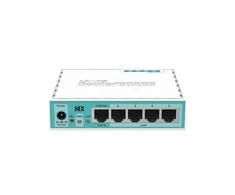 Šakotuvas Mikrotik Wired Ethernet Maršrutizatorius (be Wifi) RB750Gr3, hEX, Dviejų branduolių 880MHz CPU, 256MB RAM, 16 MB (MicroSD), 5xGigabit LAN, USB, PCB ir įtampos temperatūros monitorius, Beeper, IP20, Plastikinis dėklas, RouterOS L4 | Ethernet Maršrutizatorius hEX | RB750Gr3 | Nėra „Wi-Fi“ | Ethernet LAN (RJ-45) jungtys 5 | Tinklelio atramos Nr. | MU-MiMO Nr. | Nėra mobiliojo plačiajuosčio ryšio | 1 | 12 mėn.