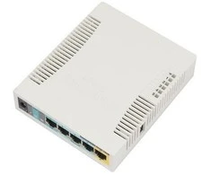 Šakotuvas Maršrutizatorius MikroTik RB951Ui-2HnD (xDSL (cable connector LAN), 2,4 GHz)