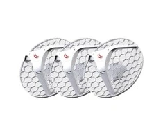 MIKROTIK LHG 5 integruotos antenos, 3 vnt., 5 GHz, 1x RJ45, 100 Mb/s, 24,5 dBi
