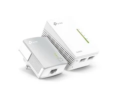 TP-LINK Powerline Wi-Fi rinkinys TL-WPA4221 KIT 10/100 Mbit/s, Ethernet LAN (RJ-45) jungtys 2, 802.11n, 2.4GHz, Wi-Fi duomenų perdavimo sparta (maks.) 600 Mbit/s