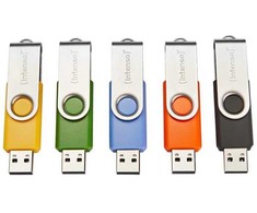 Atminties diskas USB2 5X16GB/Daugiapakis 3503575 INTENSO