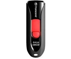 USB atmintinė „Transcend JetFlash 590“, 64 GB (TS64GJF590K)