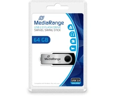 MEMORY DRIVE FLASH USB2 64GB/MR912 MEDIARANGE