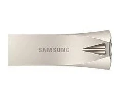 USB laikmena Samsung BAR Plus, 64 GB, Sidabrinės spalvos