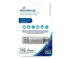 MEMORY DRIVE FLASH USB3.2/128GB MR938 MEDIARANGE