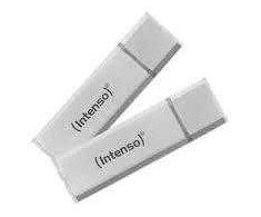 Pendrive Intenso Ultra Line 2 x 32GB pamięć USB USB Typu-A 3.2 Gen 1 (3.1 Gen 1) Sidabrinė