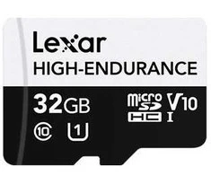 Atminties kortelė MEMORY Micro SDHC 32GB UHS-I/LMSHGED032G-BCNNG LEXAR