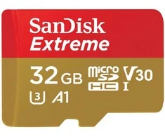 Atminties kortelė MEMORY Micro SDHC 32GB UHS-I/W/A SDSQXAF-032G-GN6AA SANDISK