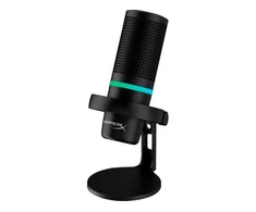 HyperX DuoCast USB mikrofonas, juodas