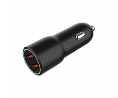 Gembird TA-UC-A2QC36-CAR-01 2x USB QC3.0 36W juoda