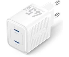 MOBILIOJO ĮKROVIKLIS SIENINIS 45W USB-C/2P Baltas FEFW0-EU VENTION