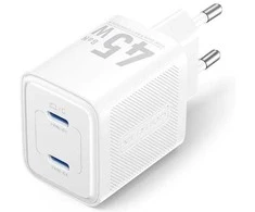 MOBILIOJO ĮKROVIKLIS SIENINIS 45W USB-C/2P Baltas FEFW0-EU VENTION
