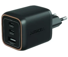 MOBILE CHARGER WALL 65W/Juodas DRACUSB25-EU DURACELL