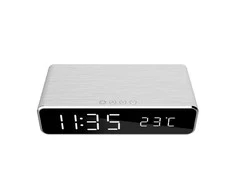 GEMBIRD DAC-WPC-01-S skaitmeninis žadintuvas su belaidžio įkrovimo funkcija
