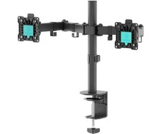 MONITORIAUS PRIEDAS, SIENINIS LAIKIKLIS / 13–32 COLIŲ, Juodas D221E-B ONKRON D221E-B (4603728440903)