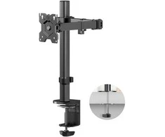 MONITORIAUS PRIEDAS, SIENINIS LAIKIKLIS / 13–34 COLIŲ, Juodas D121E-B ONKRON D121E-B (4603726156950)