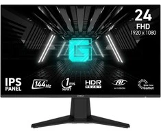LCD monitorius MSI G242L E14 23.8" žaidimų pakreipiamas matinis panelis IPS 1920x1080 16:9 144Hz 1 ms spalva juoda G242LE14