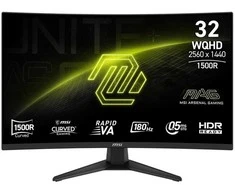 Monitorius MSI MAG 321CQF E18 - 180Hz | QHD | Rapid VA | 31.5"