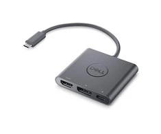 DELL DBQAUANBC070 sąsajos šakotuvas USB 3.2 Gen 1 (3.1 Gen 1) Type-C Juoda