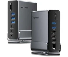 Šakotuvas NB ACC įkrovimo stotelė 15in1/USB-C MST TPUH0 VENTION