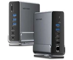 Šakotuvas NB ACC įkrovimo stotelė 15in1/USB-C MST TPUH0 VENTION