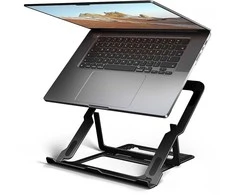 AXAGON STND-LAB Nešiojamas kompiuteris Stand, height-adjustable, foldable, aliuminio – juodas