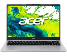 Nešiojamas kompiuteris ACER CPU AMD RyzenT 3 5400U 2.6 GHz 15.6 " 1920 x 1080 pikselių RAM 8 GB DDR4-SDRAM SSD 512 GB Discrete graphics Not available On-board graphics Yes Numeric keypad Yes Klaviatūros kalba: US International OS installed Windows 11 Home Colour Sidabrinis Weight 1.45 kg NX.JXMEL.001